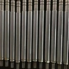 قضبان المكبس الهيدروليكي ، C45 1045 0.4um قضيب مكبس فولاذي مطلي بالكروم يستخدم في آلة الضغط